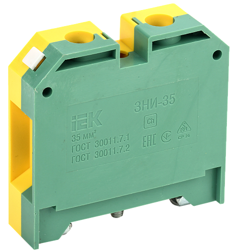 Зажим наборный ЗНИ-35PEN 35мм2 (JXB-земля) ИЭК