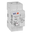 Дифференциальный автоматический выключатель 2п C40 30мА 4.5кА тип АC OptiDin D63-22C40-AC-УЗ КЭАЗ (328102)  Дифференциальный автоматический выключатель 2п C40 30мА 4.5кА тип АC OptiDin D63-22C40-AC-УЗ КЭАЗ (328102)