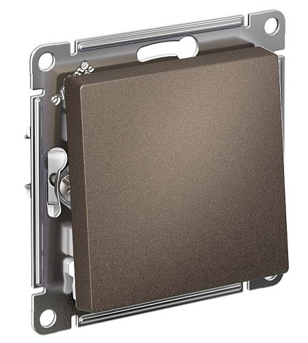 Переключатель 1кл сх.6 10АХ (мокко) ATLASDESIGN SE