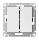 Выключатель 2кл схема 5 10АХ быстрозажим. клем.  (белый) ATLASDESIGN SE Выключатель 2кл схема 5 10АХ быстрозажим. клем.  (белый) ATLASDESIGN SE