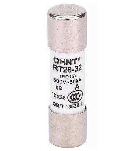 Вставка плавкая цилиндрическая RT28-32 25А 10х38 (R) CHINT NEW!