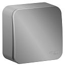 Переключатель ОУ 1кл схема 6 с изолирующей пластиной (алюминий) BLANCA SE