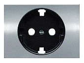 NIE 8488 TT Накладка для розетки 2Р+Е (титан) Olas АВВ NIE 8488 TT Накладка для розетки 2Р+Е (титан) Olas АВВ