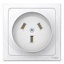 Розетка силовая СУ 2Р+N 32А 250В (белый) BLANCA SE