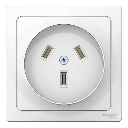 Розетка силовая СУ 2Р+N 32А 250В (белый) BLANCA SE