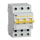 Переключатель трехпозиционный 3п 63А ВРТ-63 модульный KARAT ИЭК (MPR10-3-063)