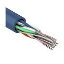 Кабель витая пара UTP 4х2х0.57 cat6e Cu (синий) REXANT