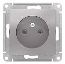 Розетка без заземления 16А (алюминий) ATLASDESIGN SE Розетка без заземления 16А (алюминий) ATLASDESIGN SE