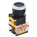 Кнопка D8-11 Ø22мм 1з+1р черная ИЭК