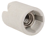 Патрон Е14 люстровый керамический миньон Пкр14-04-К43 ИЭК