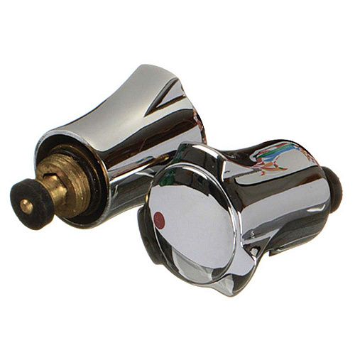 Маховик для смесителя комплект (маховик Galant+ кран-букса 1/2" 8*20 рез) по 2 шт MELODIA MKP12002C