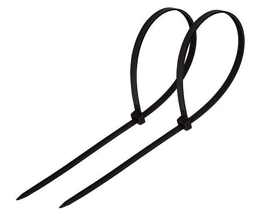 Хомут нейлоновый 4.8х500 (черный) REXANT 100шт