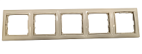 Рамка 5 постов горизонтальная (слоновая кость) Valena Classic Legrand (774355) УЦЕНКА Рамка 5 постов горизонтальная (слоновая кость) Valena Classic Legrand (774355) УЦЕНКА
