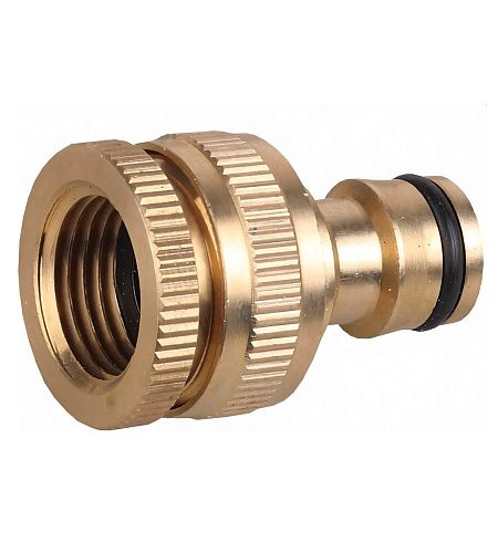 Адаптер штуцерный 1/2"x3/4" с внутренней резьбой из латуни GRINDA BI-U PROLine (8-426105)