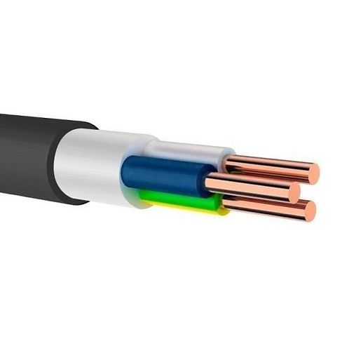 Кабель силовой ВВГзнг(А)-LS 3х1.5 КРУГЛЫЙ Калужский кабельный завод (ККЗ) (ГОСТ)