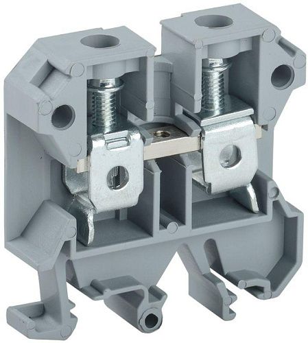 Клемма винтовая КВИ-16мм2 (серый) ИЭК