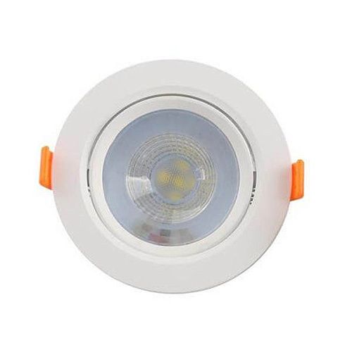 Светильник светодиодный точечный NORA-7 7Вт 6400K 100-240В 85х25мм Øотв.70мм (белый) Horoz (016-053-0007)