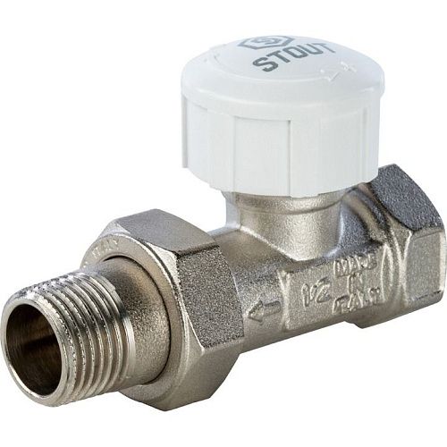 Клапан термостатический прямой 1/2" STOUT SVT-0001-000015