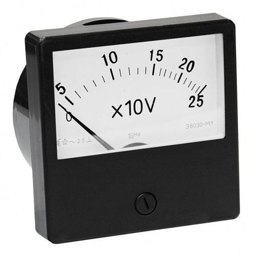 Вольтметр Э-8030 М1 250В РУП ВЗЭП Беларусь (не поверен)