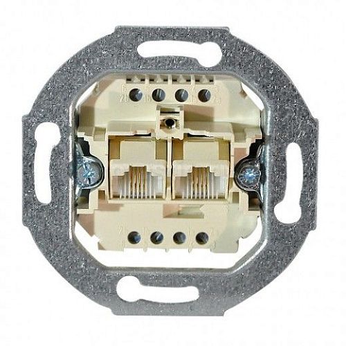 Механизм розетки 2-й TF RJ11/12 категория 3 ELSO