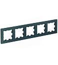Рамка 5 постов универсальная (изумруд) ATLASDESIGN SE