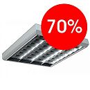 Светильник люминесцентный накладной ARS/S 4х36Вт 1235х610х80мм ЭмПРА IP20 Световые Технологии УЦЕНКА