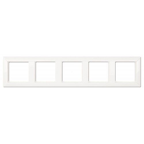 Рамка 5 постов (белый) ECO Profi Standart JUNG