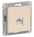 Розетка PC RJ45 категория 5е (бежевый) ATLASDESIGN SE Розетка PC RJ45 категория 5е (бежевый) ATLASDESIGN SE