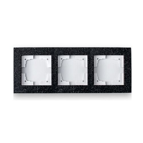 Рамка 3 поста (оникс) СТИЛЬ-ЭЛИТ BYLECTRICA