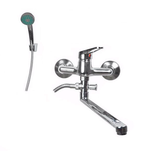 Смеситель ванна Espaso SERRA картридж д.35мм дл. излив 330 мм цинк (Гарантия 6 месяцев)