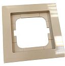 BJE Рамка 1 пост (maison-beige) Axcent АВВ (1754-0-4481) УЦЕНКА