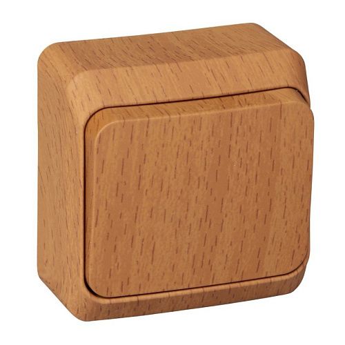 Выключатель ОУ 1кл (бук) ЭТЮД SE