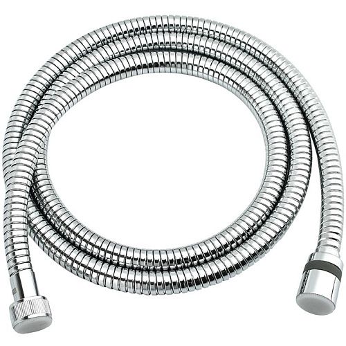 Шланг для душа 150-200см 1/2"х1/2"конус имп/имп нержавеющая сталь двухзагибной блистер LEMARK LE8032S