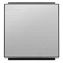 NIE 8501 AL Клавиша д/1-клавишных выключателей/переключателей/кнопок. серия SKY (нерж.. сталь) (АВВ)