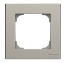 NIE 8571 AL Рамка 1 пост серия SKY (нержавеющая сталь) АВВ