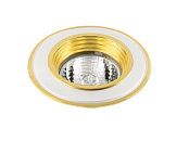 Светильник точечный CRATER 51 0 22 50Вт GU5.3 Ø87х63мм Øотв.67мм IP20 КОМТЕХ никель/золото