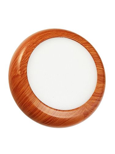 Светильник светодиодный накладной 6Вт 4000К 450Лм Ø120мм IP41 Mega Light дуб круг