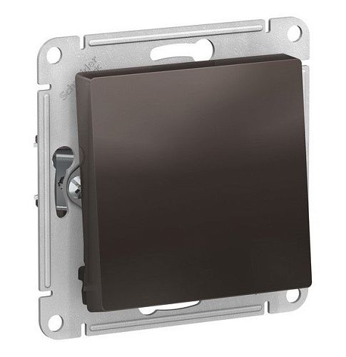 Переключатель 1кл сх.6 10АХ (мокко) ATLASDESIGN SE