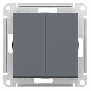 Переключатель 2кл перекрестный схема 7 10АХ (грифель) ATLASDESIGN SE Переключатель 2кл перекрестный схема 7 10АХ (грифель) ATLASDESIGN SE