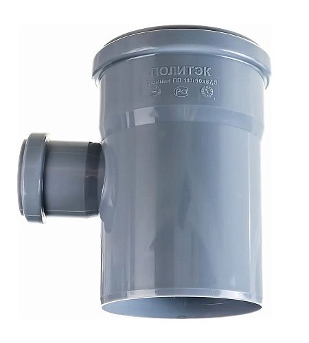 Тройник ПП 110x 50/87 "Политэк"
