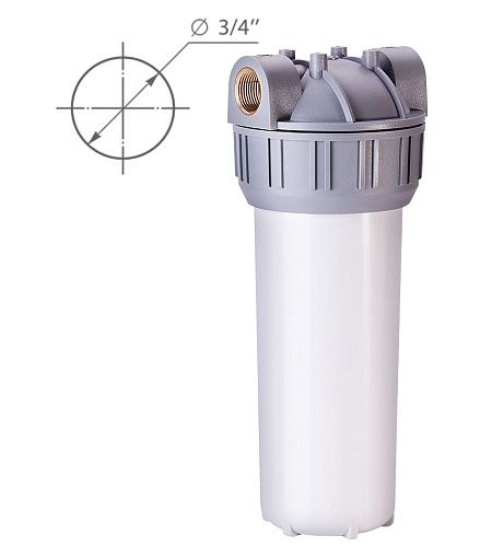 Корпус магистрального фильтра 10SL 3/4 Г-Г для ХВС ВМ БАРЬЕР