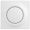 Клавиша для механизма 1кл выключателя/переключателя/кнопки (белый бархат) Impuls ABB