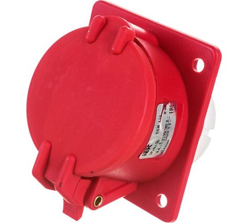 Розетка ССИ-415 16А-6ч/200/346-240/415В 3Р+PЕ+N IP44 встраиваемая MAGNUM ИЭК