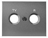NIE 8450 AP Накладка TV-R розетки (перламутровый металлик) Olas АВВ NIE 8450 AP Накладка TV-R розетки (перламутровый металлик) Olas АВВ