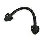 Переходник гибкий 10мм чёрный сталь оцинкованная в ПВХ (KL-10 ПВХ)