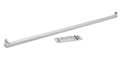 Светильник под светодиодную лампу без рассеивателя SPO-101-1 1хLED-T8-1200 G13 IP20 18Вт 1200х30х12мм IP20 NEOX