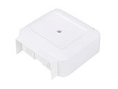 Коробка клеммная ОУ 102х100х37мм с крышкой 2 ввода для электроплит IP44 (белая) KLK-5S SE