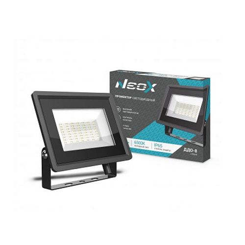 Прожектор светодиодный ДДО-8 50Вт 6500К 5250Лм IP65 NEOX черный