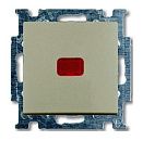 Выключатель 1кл с подсветкой 2006/1 UCGL-93 (шампань) Basic 55 ABB