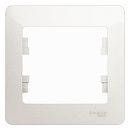 SE Рамка 1 постовая (перламутр) (GLOSSA)